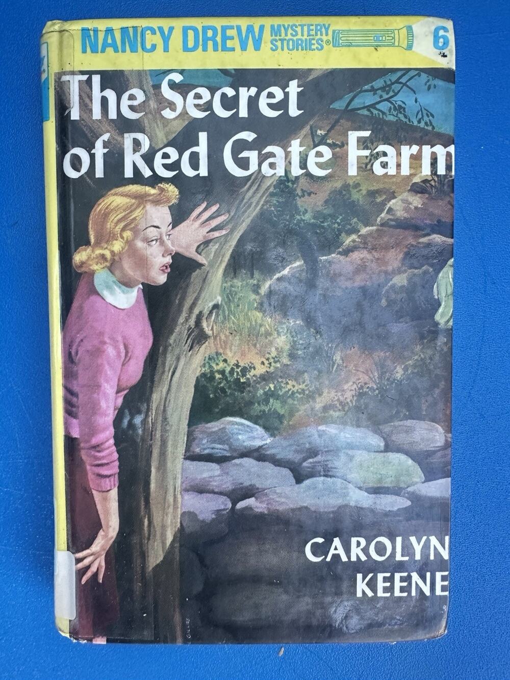 Nancy Drew #6 The Secret of Red Gate Farm Vintage 1989 HC Book Carolyn Keene